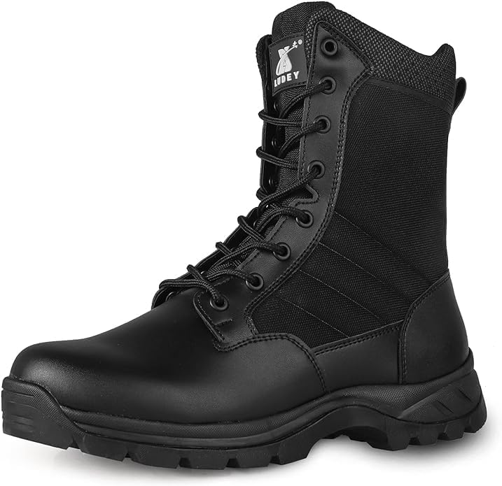 LUDEY Men&#039;s Military Boots